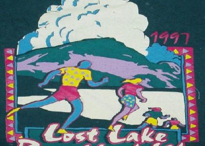 1997 Back T-Shirt Design for Lost Lake Run